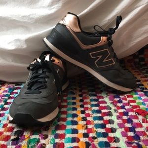 New balance rose gold 574